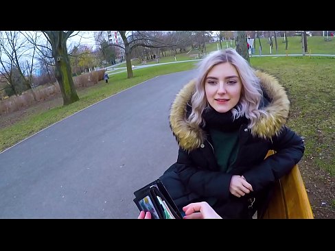 ❤️ Ковтає гарячу сперму незнайомця за гроші - мінет у парку від Єви Ельфі ❤️❌ Порно у нас ❌️❤